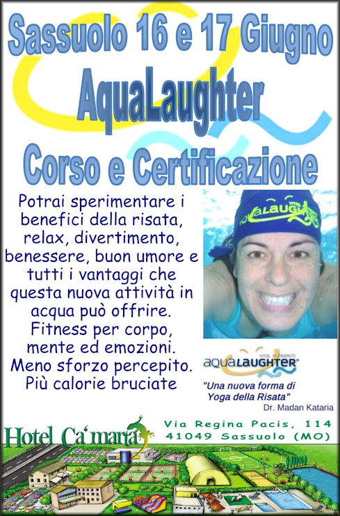 Corso Aqualaughter Sassuolo 2018