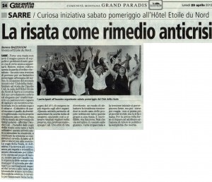 Gazzetta Matin 29 aprile