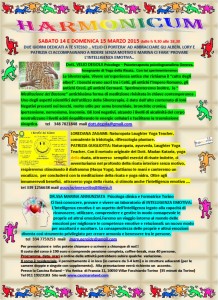 HARMONICUM 14-15 MARZO 2015