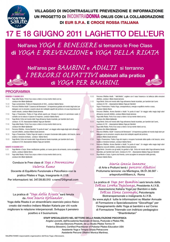 INCONTRADONNA EUR 2011