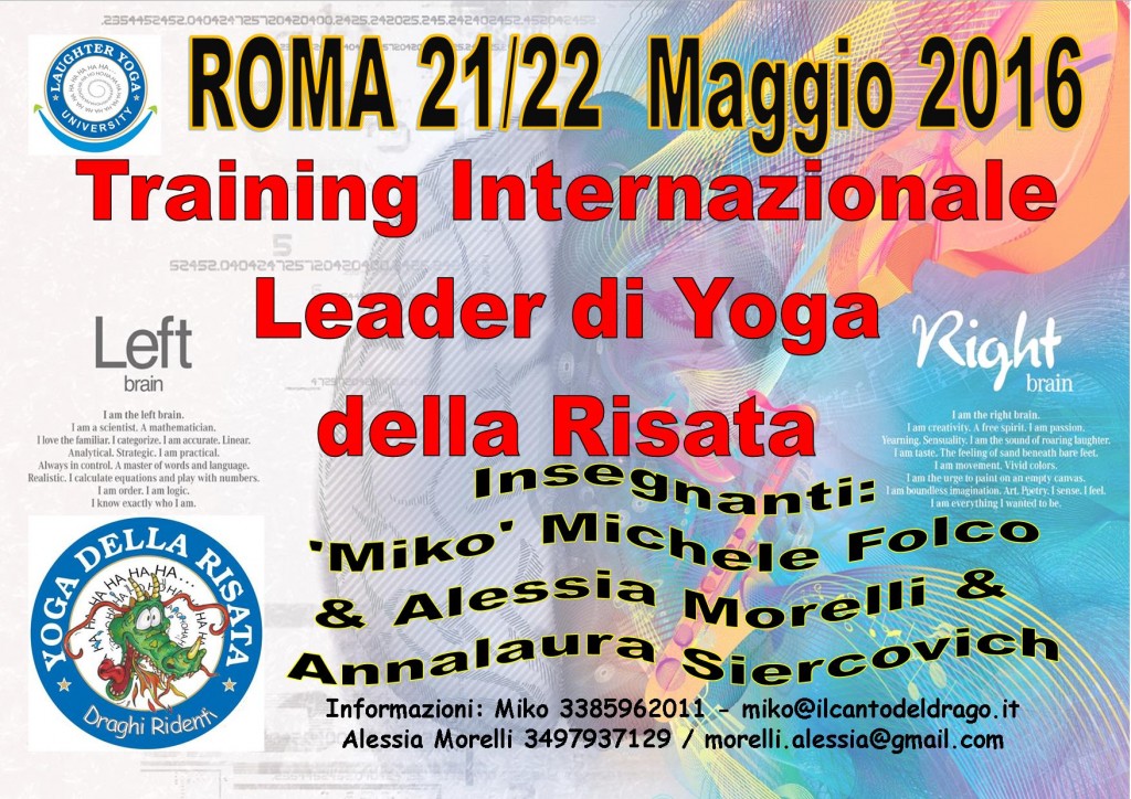 Manifesto Leader Training maggio