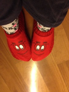 Pantofole rosse