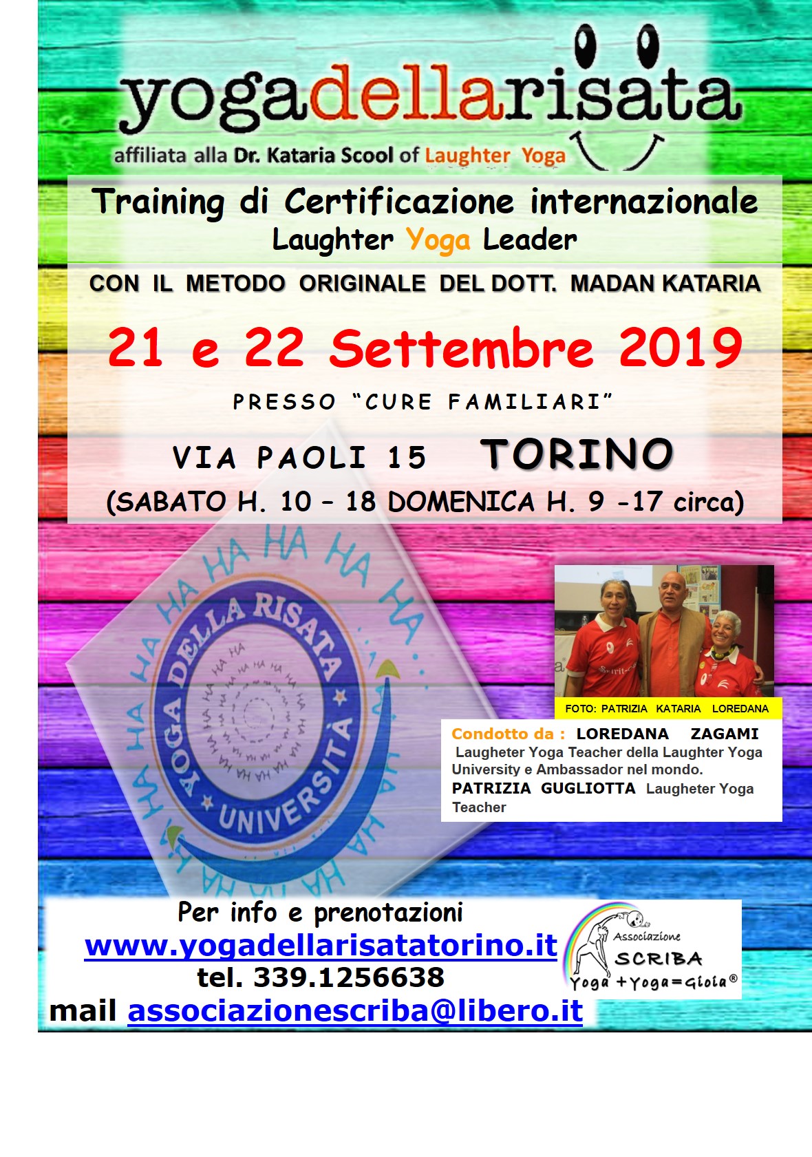 Torino 21 -22 settembre certificazione