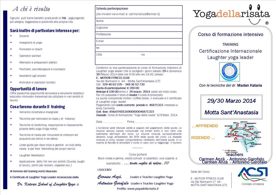 Training Anzà Garofalo