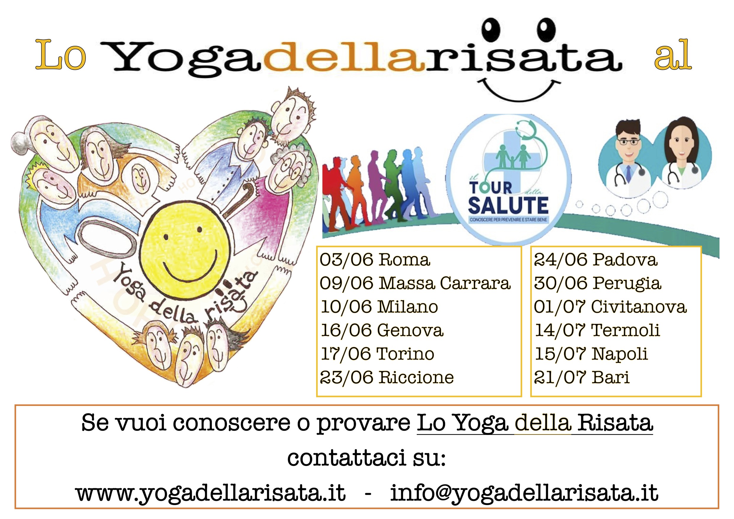 Volantino Tour Salute