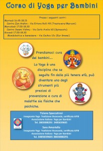 Yoga Bambini - Tutti i centri