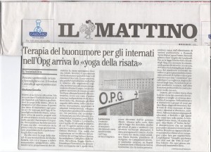 il Mattino 20 dic - Yoga della Risat OPG Napoli