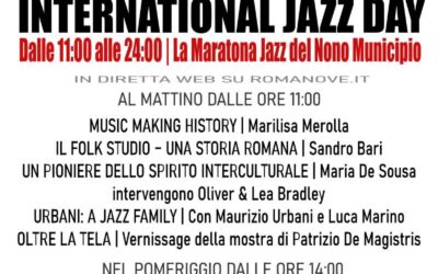 INTERNATIONAL JAZZ DAY e Giornata Mondiale della risata 2022