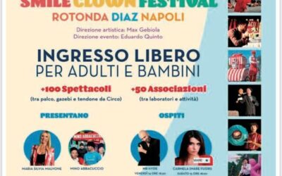 SMILE CLOW FESTIVAL a NAPOLI dal 14 al 16 Aprile 2023 : Clownterapia e Yoga della risata un matrimonio perfetto!