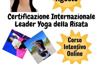 Certificazione Internazionale Leader Yoga della Risata-Online-26 e 27 Agosto 2023