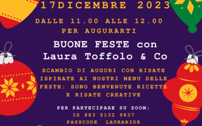 BUONE FESTE  con l’ASS. Yoga della risata e OLTRE – Domenica  17 Dicembre 2023