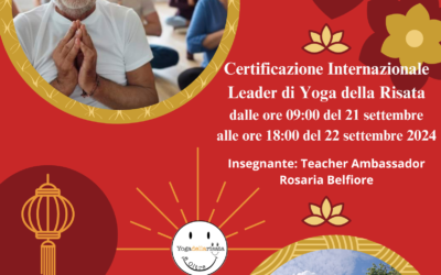 Certificazione Internazionale Leader Yoga della Risata – Torino  21-22 Settembre 2024