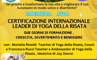Certificazione Internazionale Leader Yoga della risata – BARLETTA 20-21 Luglio 2024