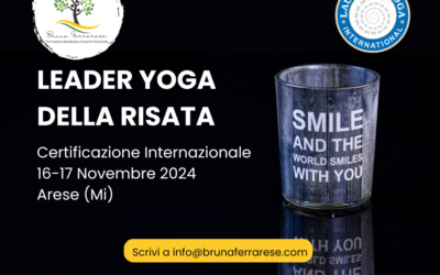 Certificazione Internazionale Leader Yoga della Risata – Arese(Mi)  16-17 Novembre 2024