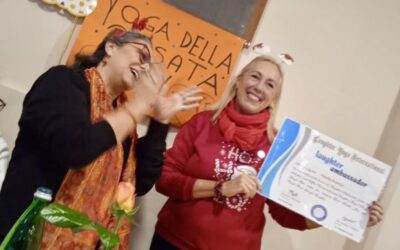 Nuovi Laughter AMBASSADOR nel mondo dello Yoga della risata
