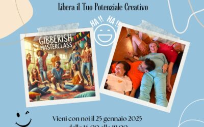 Masterclass Gibberish: Libera il Tuo Potenziale Creativo –  BARI  25 Gennaio 2025