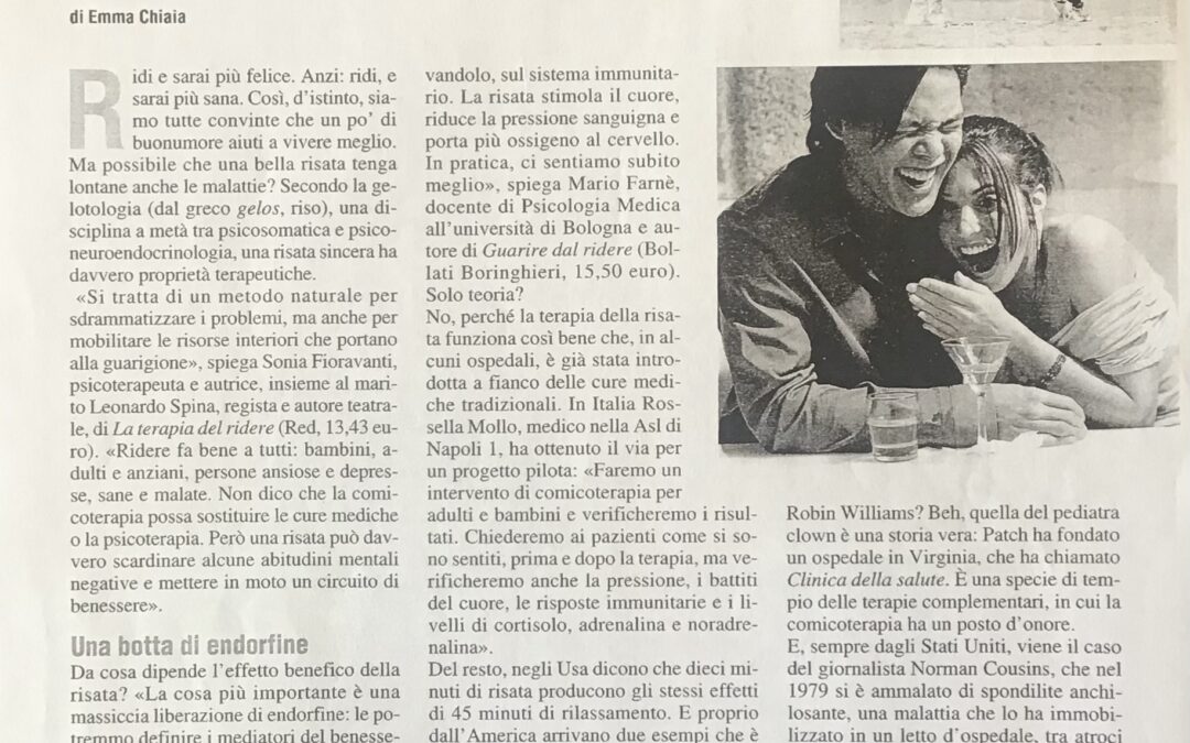 “Per star meglio – Guarire da ridere” – Confidence del 6 Gennaio 2005