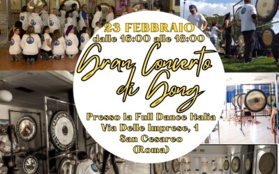 Grande concerto di Gong a Roma (San Cesareo): 23 Febbraio 2025