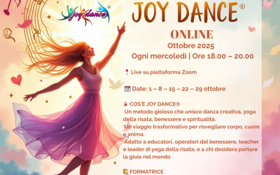 LEADER TRAINING JOY DANCE® – Edizione Online – 1, 8, 15, 22, 29 Ottobre 2025