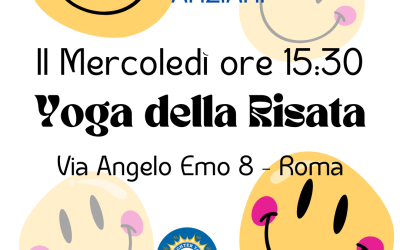 Club della Risata S.O.S. BUONUMORE – Centro Sociale Anziani da Mercoledì 1 Ottobre 2025 – Roma (Prati)