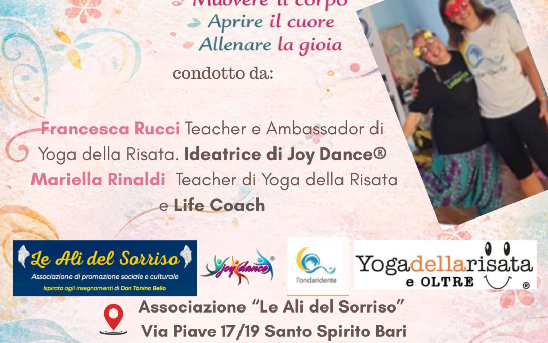 Certificazione Leader Training Yoga della Risata – 7 e 8 Marzo 2026 Bari