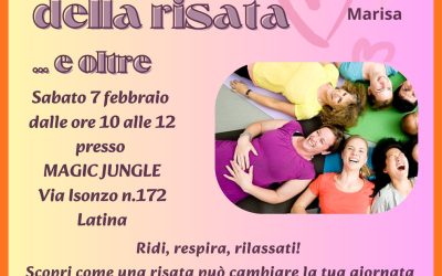 Lezione di Yoga della Risata e…Oltre – Sabato 7 Febbraio 2026 ore 10:00 – Latina