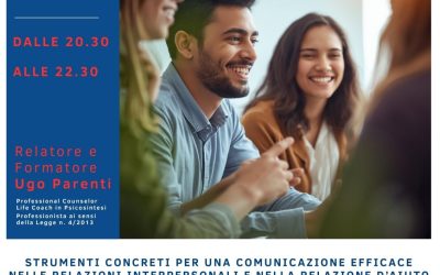 ….Ascoltare è un’arte – Dal 2 marzo 2026 – 4 serate ONLINE su ZOOM