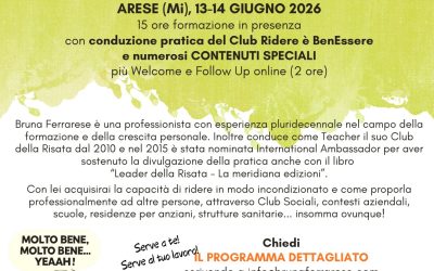 Certificazione Internazionale Laughter Yoga Leader – 13 e 14 Giugno 2026 Arese (MI)