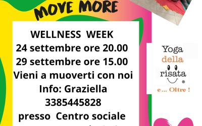 Yoga della Risata alla WELLNESS Week – 24 e 29 settembre 2026 a RAVENNA