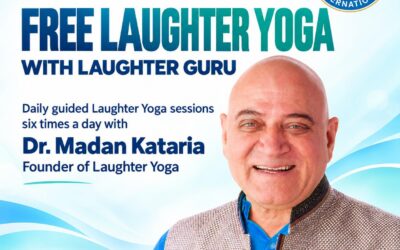 10 giorni di FREE LAUGHTER YOGA ONLINE con il dr. Madan Kataria – da ottobre 2026