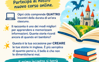 IMPARA L’INGLESE attraverso IL RACCONTO (STORYTELLING) Online con Danny Singh Giovedì 5 Novembre 2026